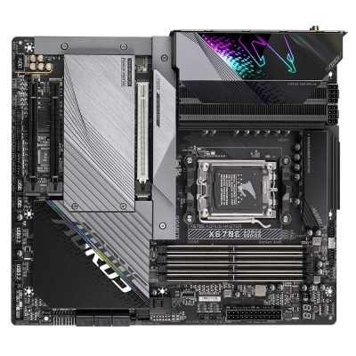 Gigabyte Материнська плата X670E AORUS MASTER sAM5 X670 4xDDR5 M.2 HDMI DP mATX