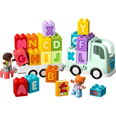 LEGO Конструктор DUPLO Town Вантажівка з алфавітом