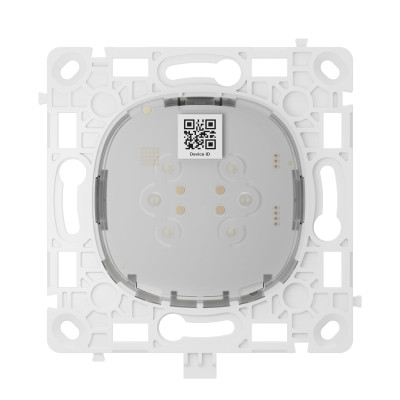 Ajax Реле двоклавішний вимикач прохідного типу LightCore 2-gang 2-way for LightSwitch Jeweler, бездротовий