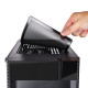 SilverStone Корпус PS14B-E, без БЖ, 2xUSB3.0, Steel Side Panel, ATX, Black