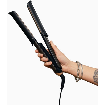 Remington Випрямляч 2в1 One Straight&Curl, 2в1 випрямляч та плойка, темп.режимов-5, 150-230С, кейс та рукавичка в комплекті, кераміка, чорний