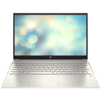HP Ноутбук Pavilion 15-eh1131ua 15.6" FHD IPS AG, AMD R7-5700U, 16GB, F512GB, UMA, DOS, золотистий