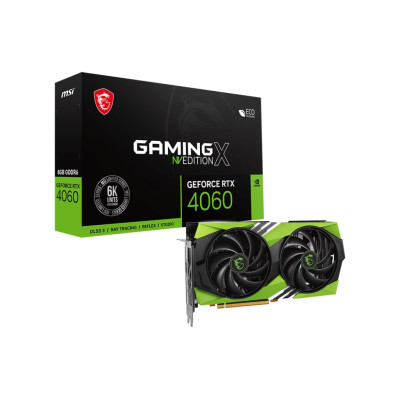 MSI Відеокарта GeForce RTX 4060 8GB GDDR6 GAMING X NV EDITION V1