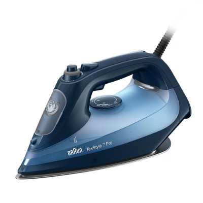 Braun Праска TexStyle 7, 3000Вт, 300мл, паровий удар -225гр, нерж. сталь, синій