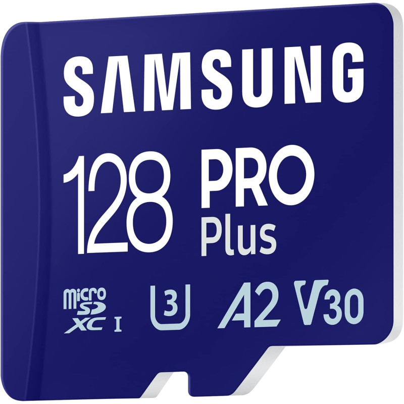Samsung Карта пам'яті microSDXC 128GB C10 UHS-I R180MB/s PRO Plus