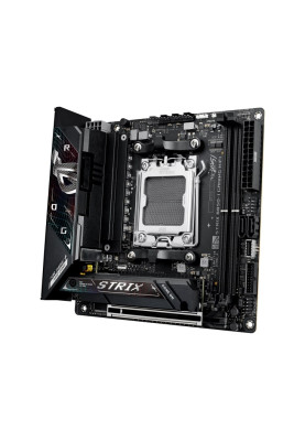 ASUS Материнcька плата ROG STRIX B850-I GAMING WIFI sAM5 B850 2xDDR5 M.2 HDMI USB Type-C WiFi BT mITX