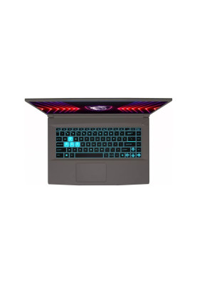 MSI Ноутбук Thin 15 B13UC 15.6 FHD, Intel i7-13620H, 16GB, F1TB, NVD3050-4, DOS, чорний