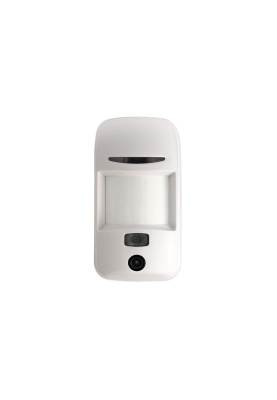 U-Prox Датчик руху з камерою фото за запитом PIR Cam White, бездротовий, білий