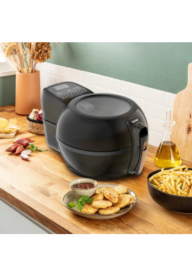 Tefal Мультипіч ActiFry & Grill Genius, 1500Вт, чаша-4л, сенсорне керув., підкл.