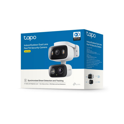 TP-Link Камера IP з подвійним об'єктивом Tapo C246D 3MP N300 microSD motion detection