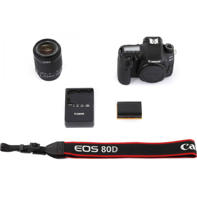 Canon EOS 80D + объектив 18-55 IS STM
