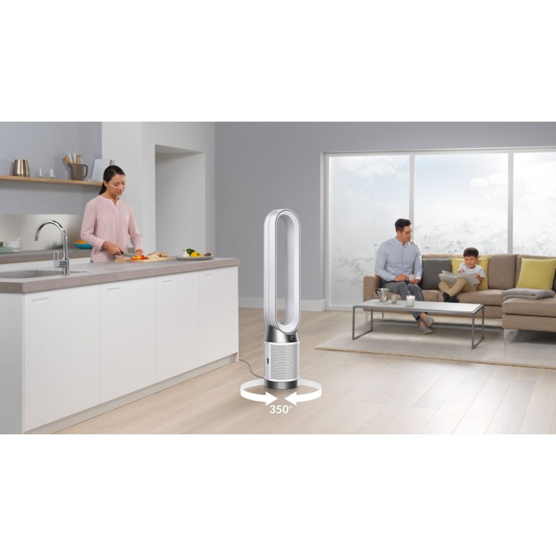 Dyson Очищувач повітря Purifier Cool Gen1 TP10, 290л/сек, обертання 350°, пульт ДК, нержавіюча сталь