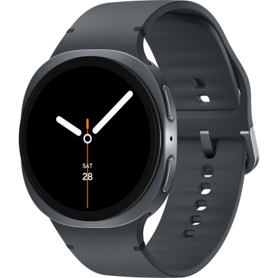 Samsung Смарт-часи Galaxy Watch 8 44мм (L330) 1.47", 480x480, sAMOLED, BT 5.3, NFC, 2/32ГБ, сірий