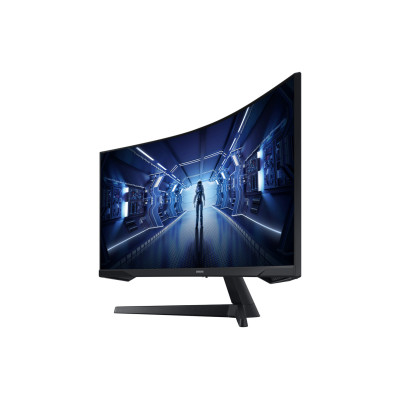 Samsung Монітор Samsung 34" Odyssey G5 C34G55TWW D-Sub, 2xHDMI, DP, VA, 3440x1440, 21:9, 165Hz, 1ms, CURVED Samsung Монітор Samsung 34" Odyssey G5 C34G55TWW D-Sub, 2xHDMI, DP, VA, 3440x1440, 21:9, 165Hz, 1ms, CURVED