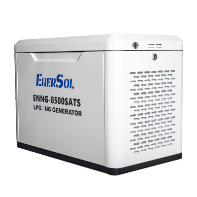 EnerSol Генератор газовий ENNG-8500SATS, 230В, 8.0-8.5кВт, електростартер, 160.0кг