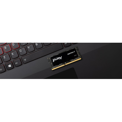 Kingston Пам'ять ноутбука DDR4 32GB KIT (16GBx2) 2666 FURY Impact
