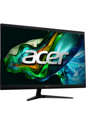 Acer Персональний комп'ютер моноблок Aspire C24-1800 23.8" FHD, Intel i5-1335U, 16GB, F512TB, UMA, WiFi, кл+м, без ОС, чорний