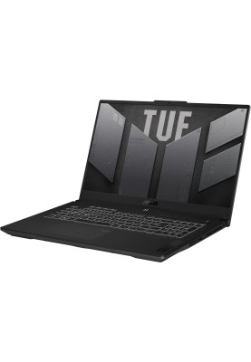 ASUS Ноутбук TUF Gaming A17 FA707XI-LL036 17.3" WQHD IPS, AMD R9-7940HS, 16GB, F1TB, NVD4070-8, NoOS, Сірий