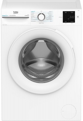 Beko Пральна машина фронтальна, 7кг, 1200, A+++ (-10%), 49см, дисплей, інвертор, ПАР, білий