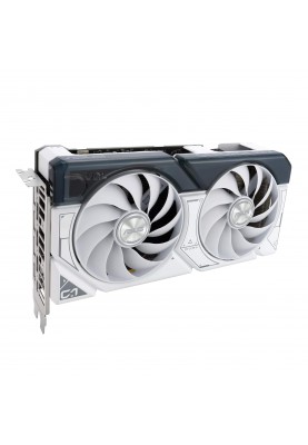 ASUS Відеокарта GeForce RTX 4060 8GB GDDR6 DUAL OC EVO білий DUAL-RTX4060-O8G-EVO-WHITE