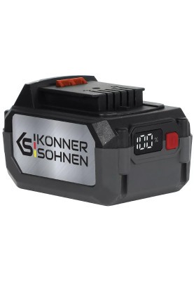 Könner & Söhnen Газонокосарка акумуляторна KS 43LM-40V 40В(20+20) акб 2x4А·рік 43см 50л 25-75мм 15.5кг