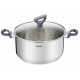 Tefal Кастрюля Daily Cook з кришкою, 24см, нержавіюча сталь, алюміній, бакеліт