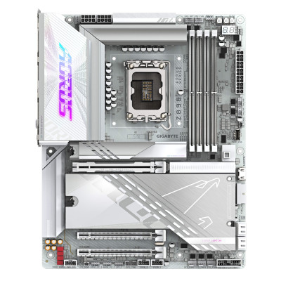 Gigabyte Материнська плата Z890 AORUS PRO ICE s1851 Z890 4xDDR4 M.2 Wi-Fi BT HDMI DP ATX