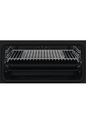 Electrolux Духова шафа електрична компактна, 43л, дисплей, конвекція, ф-ція мікрохвиль, чорний матовий