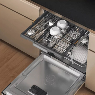 Whirlpool Посудомийна машина вбудовувана, 15компл., A+++, 60см, дисплей, 3й кошик, білий