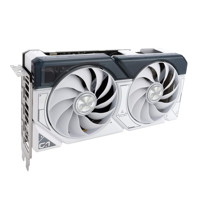 ASUS Відеокарта GeForce RTX 4060 8GB GDDR6 DUAL OC DUAL-RTX4060-O8G-WHITE білий