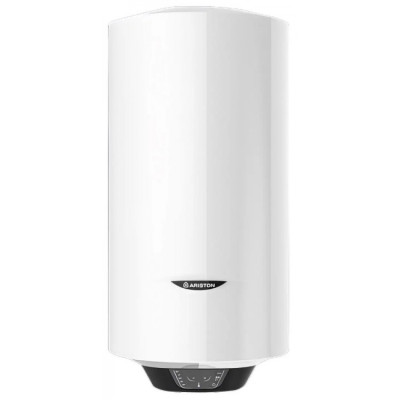 Ariston Водонагрівач електр. круглий слім PRO1 ECO 65 V SLIM 1.8K PL EU, 65л, 1,8кВт, ел. кер-ння, B, білий