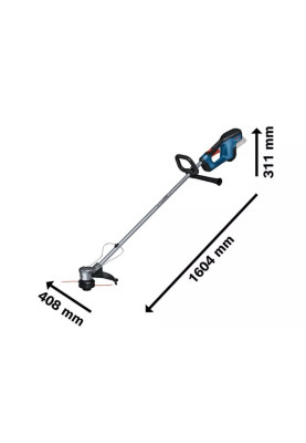 Bosch Тримір садовий акумуляторний Professional GRT 18V-33 18V 33см 3.5кг без АКБ та ЗП