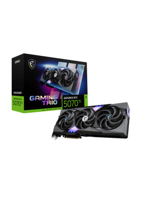 MSI Відеокарта GeForce RTX 5070 Ti 16GB GDDR7 GAMING TRIO OC