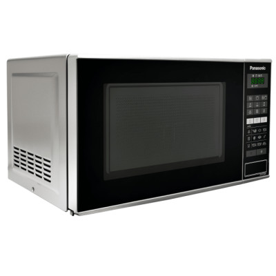 Panasonic Мікрохвильова піч, 20л, 800Вт, гриль, дисплей, нерж Panasonic Мікрохвильова піч, 20л, 800Вт, гриль, дисплей, нерж