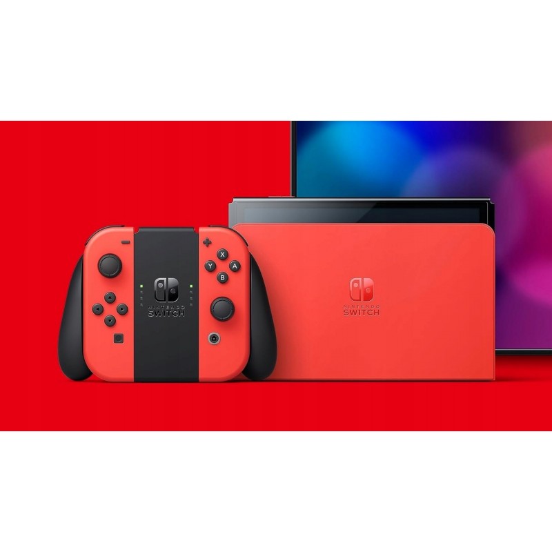 Nintendo Ігрова консоль Switch OLED Red Mario Special Edition