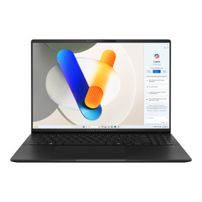 ASUS Ноутбук Vivobook S 16 M5606UA-MX026 16" 3.2K OLED, AMD R7-8845HS, 32GB, F1TB, UMA, NoOS, Чорний