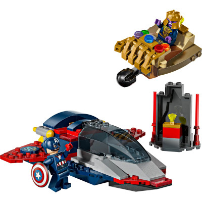 LEGO Конструктор Super Heroes Капітан Америка проти Таноса