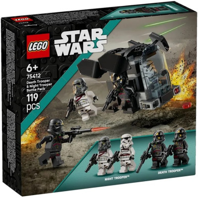 LEGO Конструктор LEGO Star Wars Бойовий набір «Боєць смерті і Нічний піхотинець»