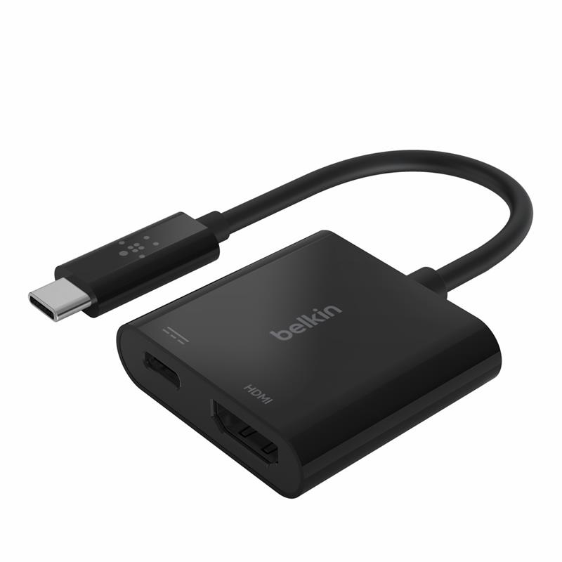 Belkin USB-C - HDMI 60W PD, black