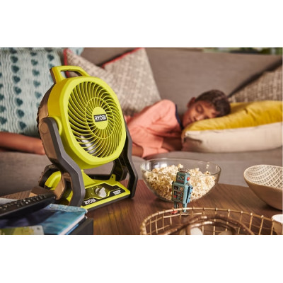 Ryobi Вентилятор акумуляторний ONE+ RF18-0 WHISPER™, 18В, (без АКБ та ЗП)