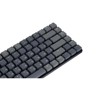 Keychron Клавіатура K3 84 Key Gateron Red RGB WL UA Black