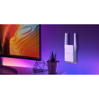 TP-Link Розширювач покриття WiFi RE705X AX3000, 1хGE, MESH
