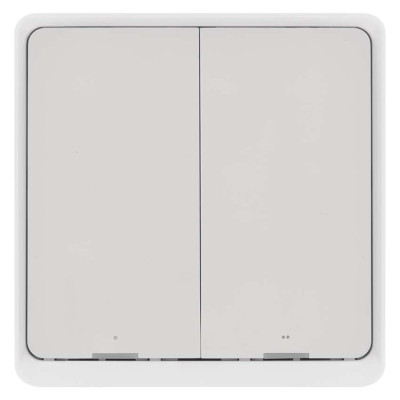 Розумний вимикач EMOS H5012 GoSmart 2 кнопки, білий Розумний вимикач EMOS H5012 GoSmart 2 кнопки, білий