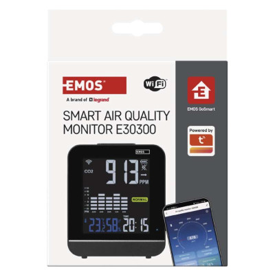 Монітор якості повітря EMOS E30300 з WiFi