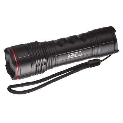 Ліхтар ручний Emos P3115 500 Lm 4xAAA метал фокус Ліхтар ручний Emos P3115 500 Lm 4xAAA метал фокус