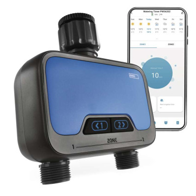 Таймер поливу GoSmart, Bluetooth 5.0, 2 виходи PW56202