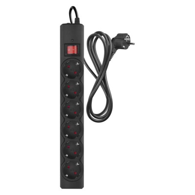 Мережевий фільтр Emos P54218 6 розеток 1,5 м 10 A 2300 Вт 1,5 мм²