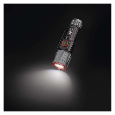 Ліхтар акумуляторний Emos P3120 300 Lm 700 mAh Li-Ion метал фокус Ліхтар акумуляторний Emos P3120 300 Lm 700 mAh Li-Ion метал фокус