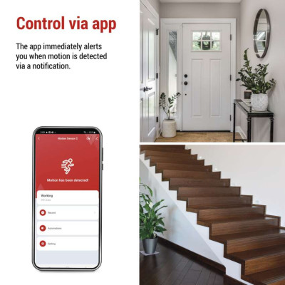 Розумний датчик руху EMOS H5020 PIR IP20, ZigBee Розумний датчик руху EMOS H5020 PIR IP20, ZigBee