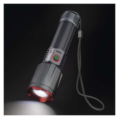 Ліхтар акумуляторний Emos P3122 3000 Lm Li-Ion 5000 mAh метал фокус Ліхтар акумуляторний Emos P3122 3000 Lm Li-Ion 5000 mAh метал фокус